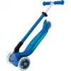 Primo Foldable Plus Lights, Scooter tumši zils/tirkīzs
