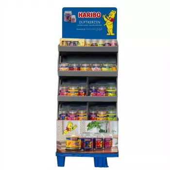 Dekoratīvā sveču vitrīna Haribo Mix A2372 — dekoratīvo sveču vitrīna ballītēm