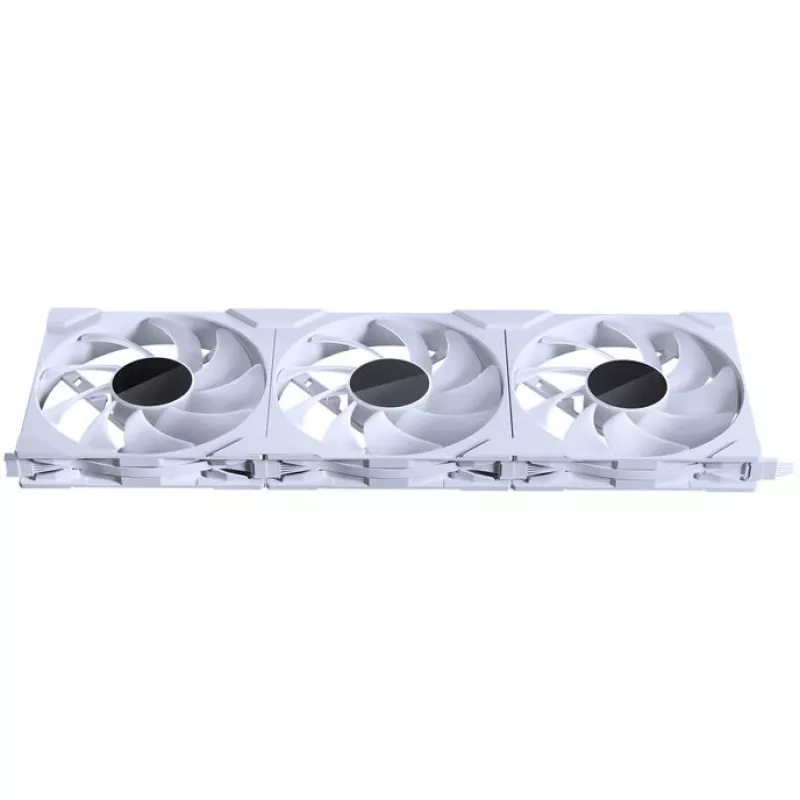 PHANTEKS M25 Gen2 140mm PWM D-RGB korpusa ventilatori, 3 gab., balti
