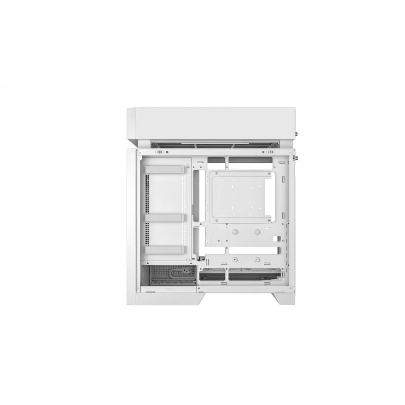 PC korpuss DeepCool CL660 WH Balts — ATX/Micro-ATX/Mini-ITX, rūdīts stikls, atbalsta ATX/PS2/SFX/SFX‑L barošanas blokus