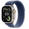 Viedpulkstenis Apple Watch Ultra 3 GPS + Cellular 49mm titāna zila siksniņa M/L
