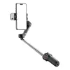 3‑asu viedtālruņa stabilizators Hohem iSteady V3 Kit — melns, viegls, 3‑asu stabilizācija