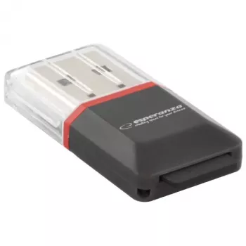 Esperanza EA134K karšu lasītājs Melna,Sudrabota,Caurspīdīga USB 2.0