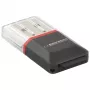 Esperanza EA134K karšu lasītājs Melna,Sudrabota,Caurspīdīga USB 2.0