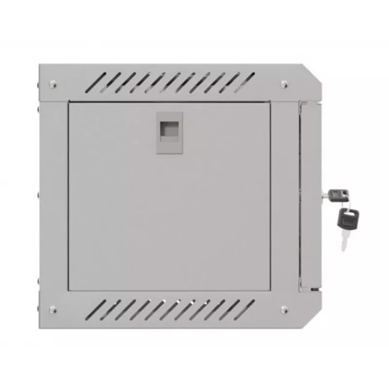 Sienas stiprinājuma plaukts Lanberg WF11-3304-10S 4U pelēks 30 kg ietilpība