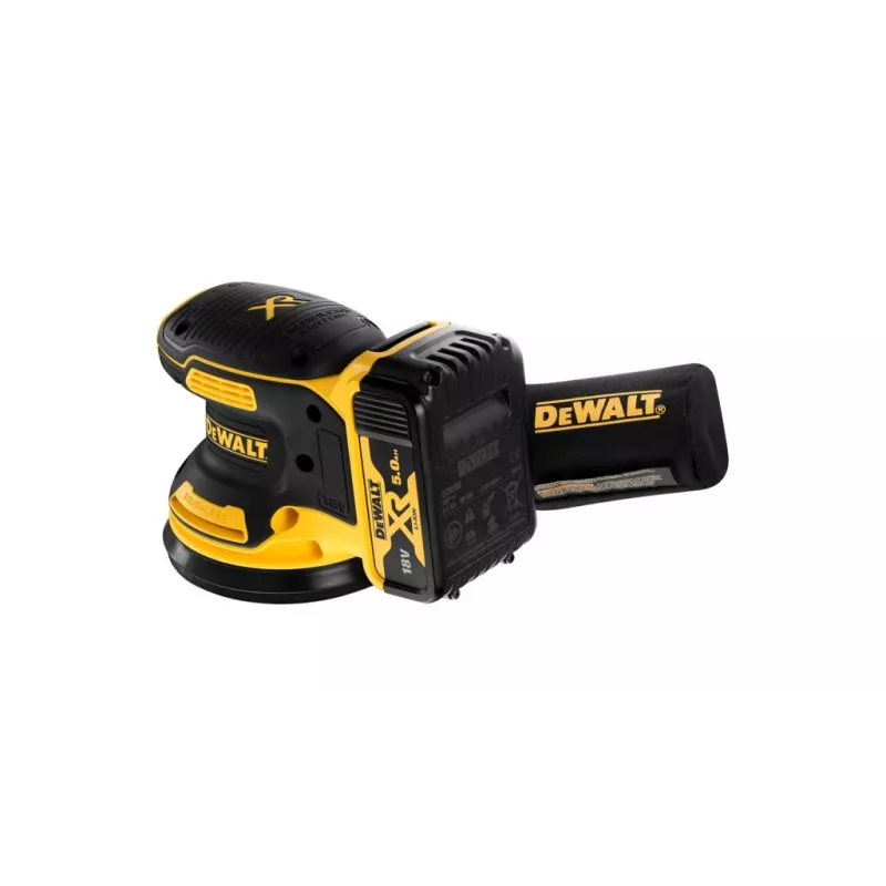 Disku slīpmašīna DeWalt DCW210N bezsuku 18 V, 125 mm plate, 8 000–12 000 OPM, 930 g