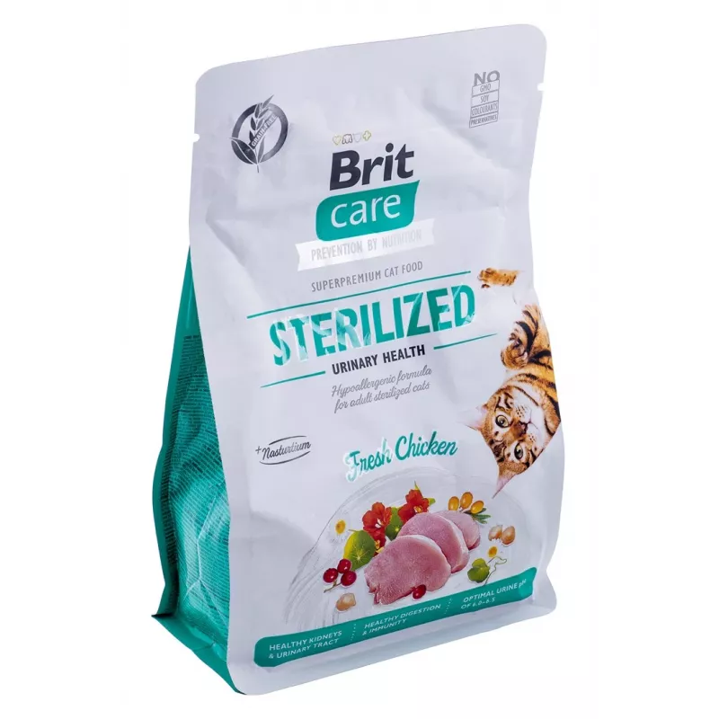 BRIT Care Grain-Free Sterilised Urinary - sausā kaķu barība - 400 g