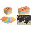 Post-it Super Sticky Notes Boost kolekcijas līmlapiņas īpaši stipras dažādās krāsās 5 bloki (7100258933)