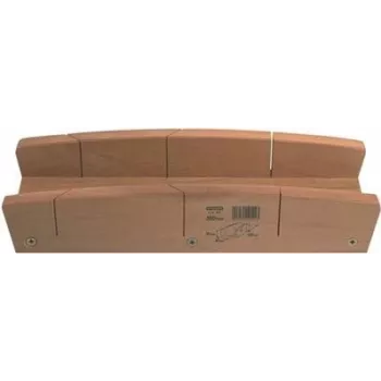 Šķērēšanas kaste STANLEY 1-19-191 koka 300 mm 45° un 90° leņķiem