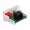 DeLOCK Easy 45 modulis 2 x RCA ligzda uz RJ45 ligzdu ports 22.5 x 45 mm