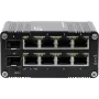 Industrial Gigabit SFP PoE+ Switch Exsys EX-62035MPOE-SFP — 8 PoE+ porti + 2 SFP, tīmeklī pārvaldāms
