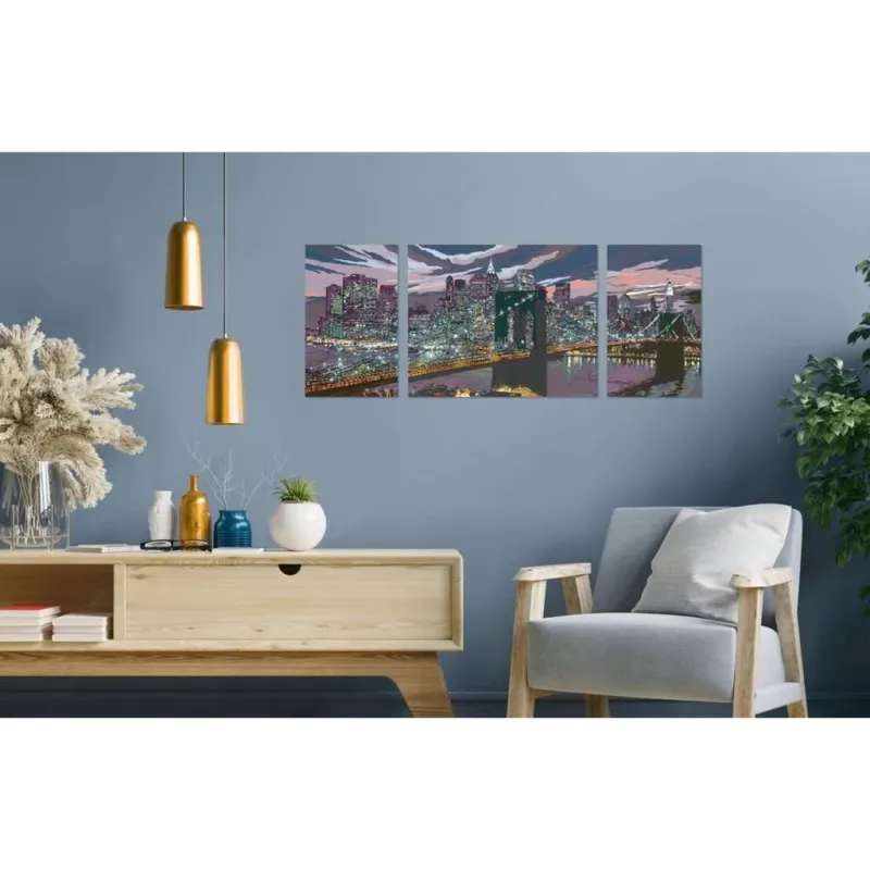 Paint by Numbers - Creart jauna York Skyline