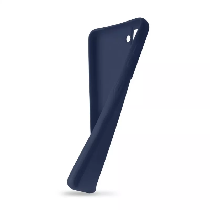 Telefona aizmugures vāciņš FIXED Samsung Galaxy A17 4G/5G — gumijas zils, aizsargājošs aizmugures futrālis