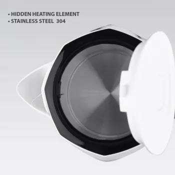 Elektriskā tējkanna Maestro MR-058-balta 1,8 L, 2000 W, bezvada, noņemams filtrs