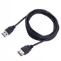 USB A vīr. - USB A siev. pagarinātāja kabelis 5 m SBOX USB-1025