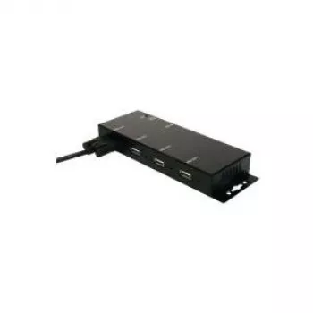 EXSYS EX-1166HMV 4 portu ārējais USB 2.0 centrmezgls, metāla, pieskrūvējams