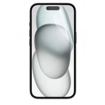 Caurspīdīgs ekrāna aizsargs Mobilis 036310 iPhone 15 Pro – izturīgs pret skrāpējumiem un triecieniem