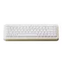 Mehāniskā spēļu tastatūra AKKO YU01 balta Jade 65% RGB ar Piano Pro slēdžiem