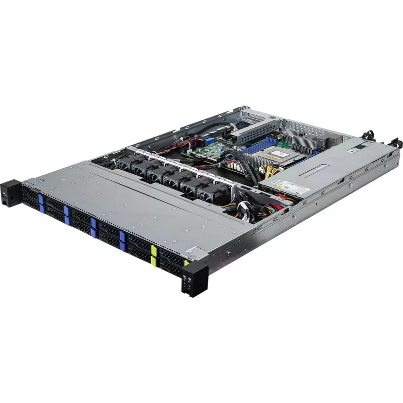 ASRock 1U8S4E-GENOA/2T servera bezatslēgas sistēma ar SoC ligzdu SP5 (LGA 6096) Rack (1U)