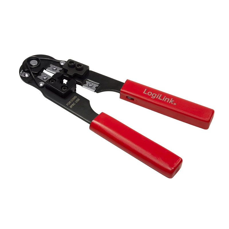 LogiLink WZ0004 kabeļu presēšanas instruments melns/sarkans