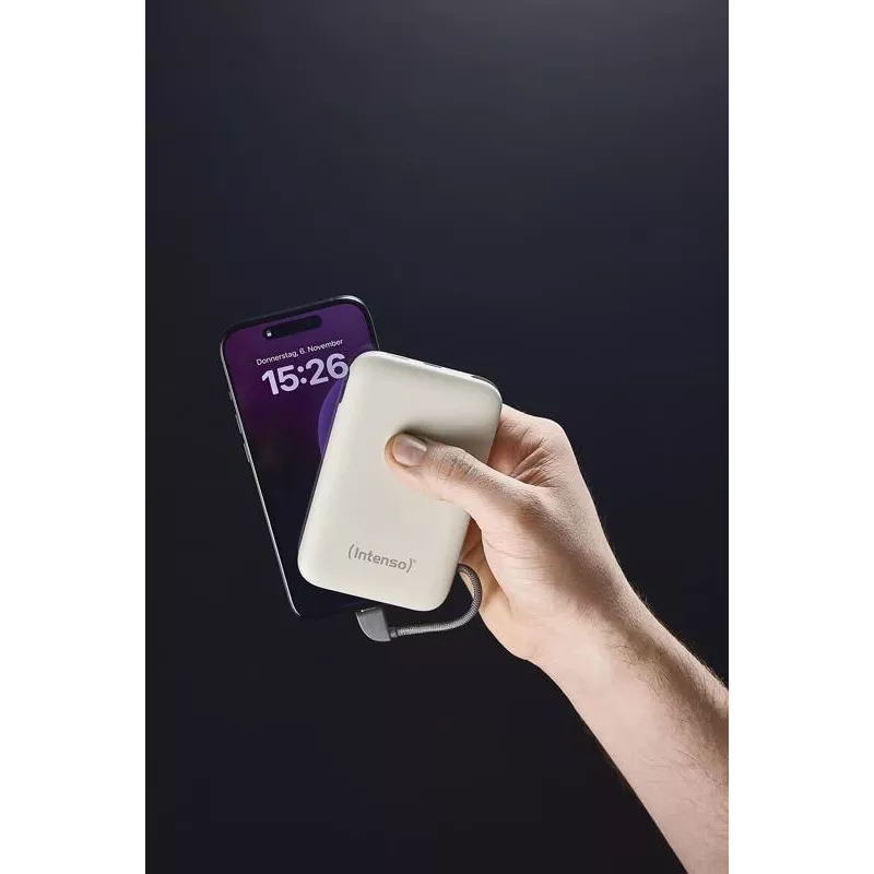 Ārējais akumulators USB 10000MAH/BEIGE S10000 7333031 Intenso