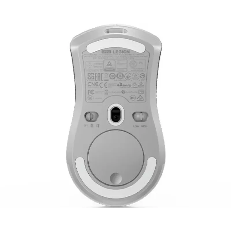 Spēļu pele Lenovo Legion M600 RF Bezvadu + Bluetooth + USB Type-A, piemērota abām rokām, 16000 DPI, 9 pogas, uzlādējama