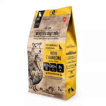 Wiejska Zagroda tītara barība ar jēru 2 kg