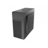 PC Case NATEC Helix Mini Tornis Melns — microATX/Mini-ITX, 3x3,5 collas + 5x2,5 collas, 33 cm GPU, USB-C/USB-A pieslēgvietas
