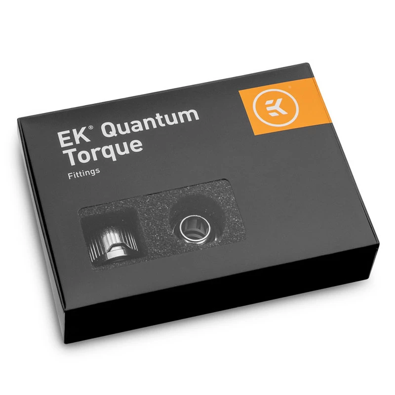EK Water Blocks EK-Quantum Torque 6-Pack HDC 12 griezes momenta atslēgas gala uzgalis Sudraba 1/4 6 gab.