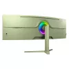 Izliekts datora monitors Arozzi Nova 49 collas (124,5 cm) Dual QHD 5120×1440 LED VA, 4 ms, zaļš