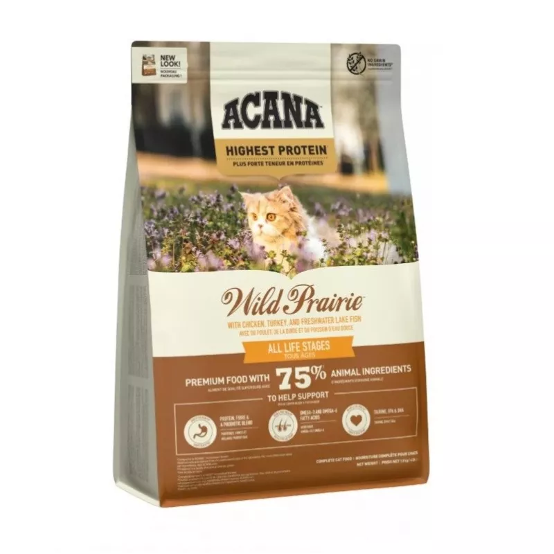 ACANA Wild Prairie Cat - sausā kaķu barība - 1,8kg