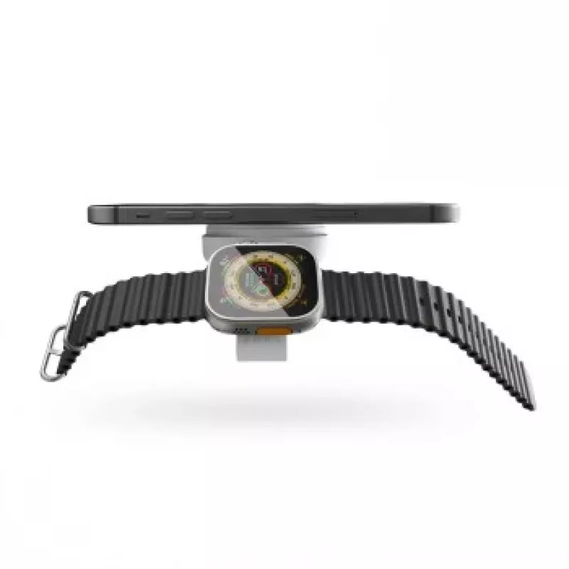 ZENS 2-IN-1 MAGSAFE + WATCH TRAVEL CHARGER BALTS