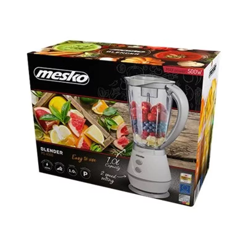 Mesko MS 4060g blenderis 1 L Galda blenderis 500 W Pelēks