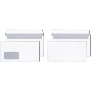 Aploksne MAILmedia 125 x 235 mm balta ar lodziņu
