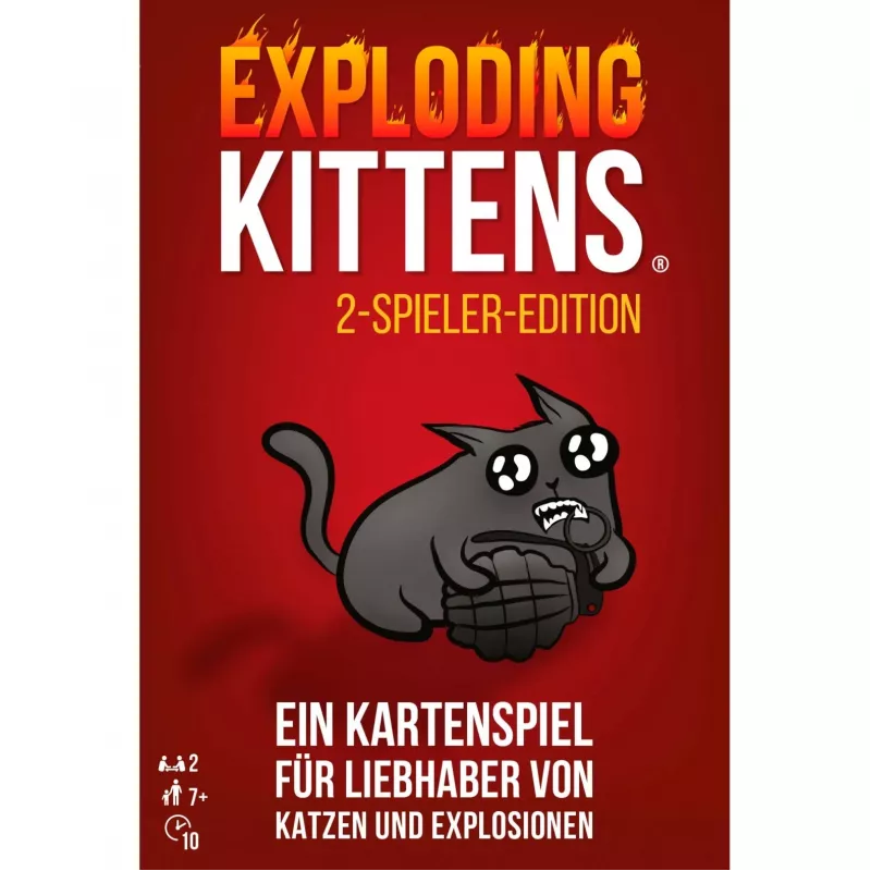 Exploding Kittens - 2-Players-Edition, Kāršu spēle