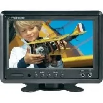 LCD monitors Renkforce T-701B 7 collu (17,8 cm) kompakts displejs videonovērošanas un iegultajām sistēmām