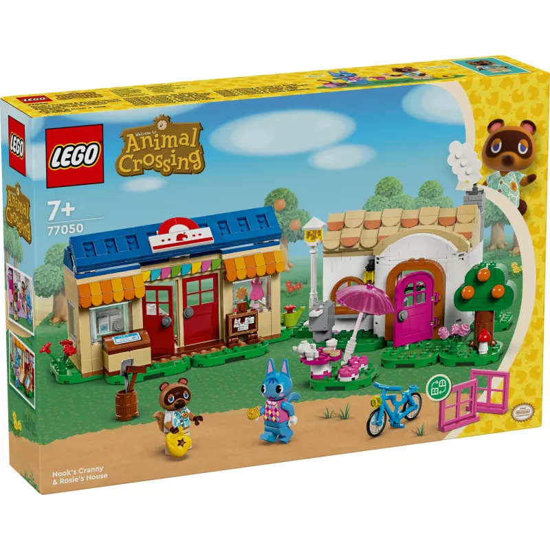 Konstruktors LEGO 77050 Animal Crossing Nūka veikala Sofijas Mājas komplekts – modulārs spēļu komplekts