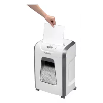 Fellowes 15C papīra smalcinātājs Krustveida smalcināšana 22.4 cm Balta