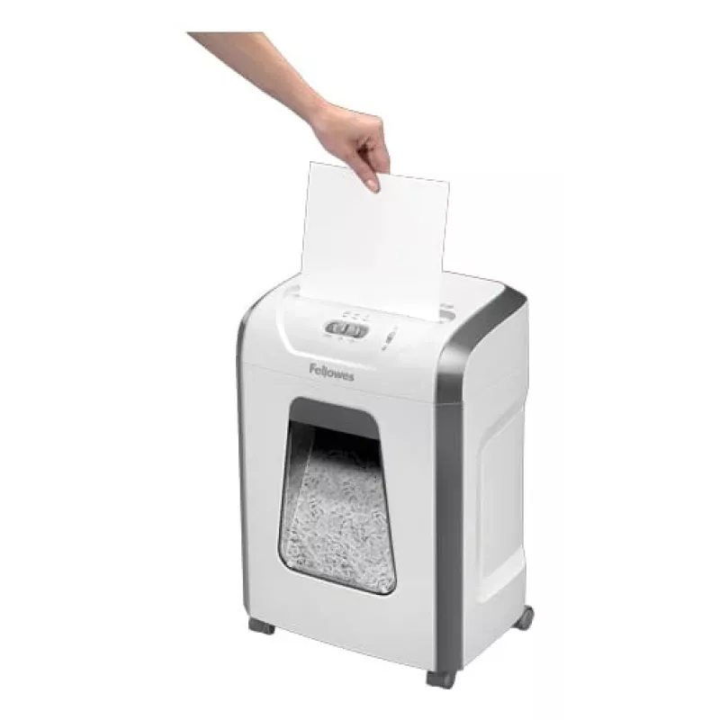 Fellowes 15C papīra smalcinātājs Krustveida smalcināšana 22.4 cm Balta