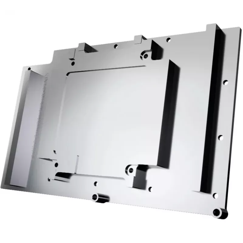 Aizmugurējā plāksne Alphacool 10259 alumīnija hroma varš melna 153.3mm