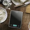 Virtuves svari Caso plāns melns taisnstūrveida elektronisks 03210