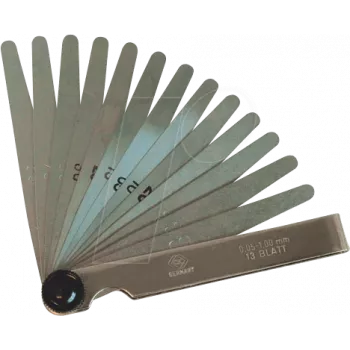 Feeler Gauge c.k tools T3527M 413 — 27 asmeņu nerūsējošā tērauda spraugu mērīšanas komplekts