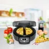 Omelett Chef OM 950, Snack Maker antracīta krāsā, 950 W