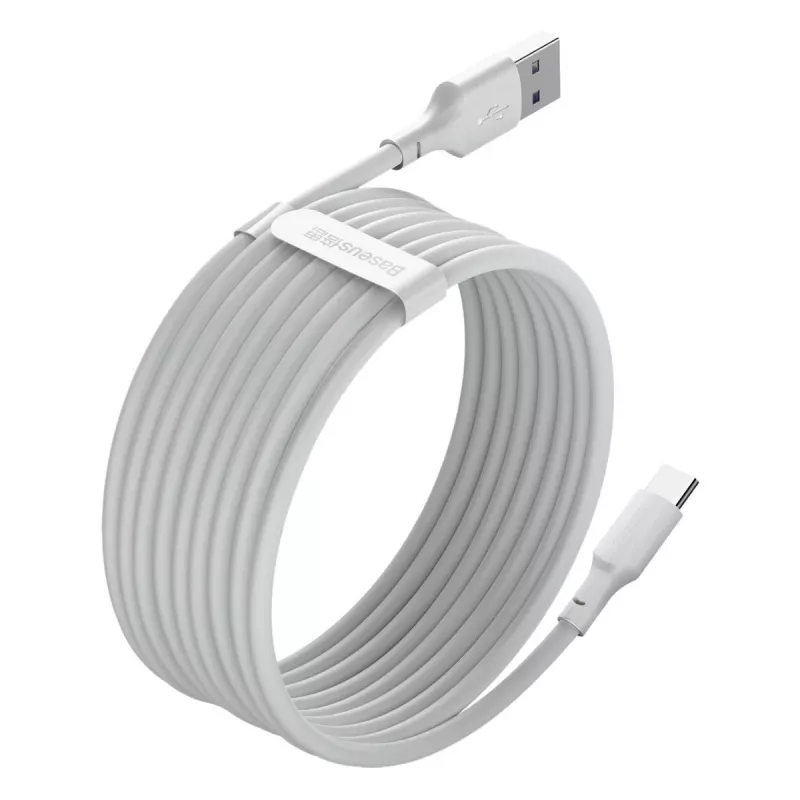 USB kabelis Baseus TZCATZJ-02 1,5 m USB A USB C balts