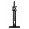 Gembird MS-D1-01 Monitora galda statīvs, regulējams augstums, melns
