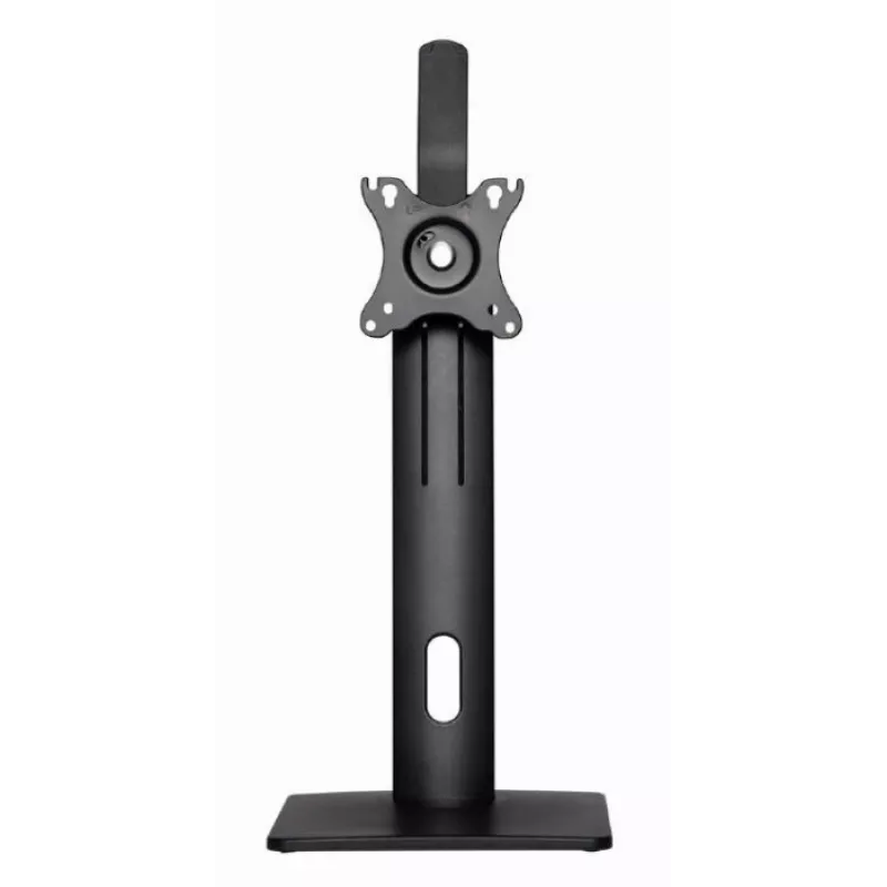 Gembird MS-D1-01 Monitora galda statīvs, regulējams augstums, melns
