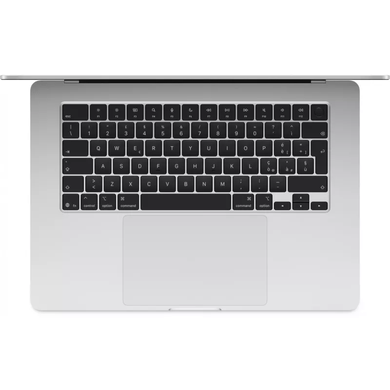 MacBook Air Z1H0 38,91 cm 15,3 collas M4 10C CPU/10C GPU/16C N.E. 24 GB 512 GB SSD 70 W USB-C DE — sudrabains