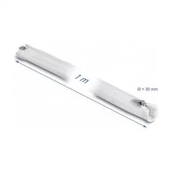 Pītais apvalks DeLOCK 20822 1 m x 30 mm balts