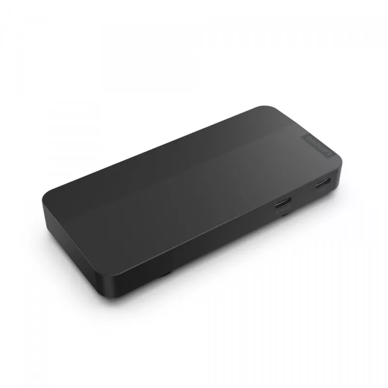 Lenovo 40B90100EU klēpjdatora dokstacija/portu replikators Vadu USB 3.2 Gen 1 (3.1 Gen 1) Type-C Melns