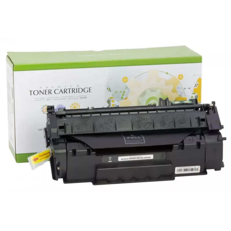 Saderīgs Static-Control Hewlett-Packard Q5949A/Q7553A/CRG-708/CRG-715, melns, 3000 lpp.
